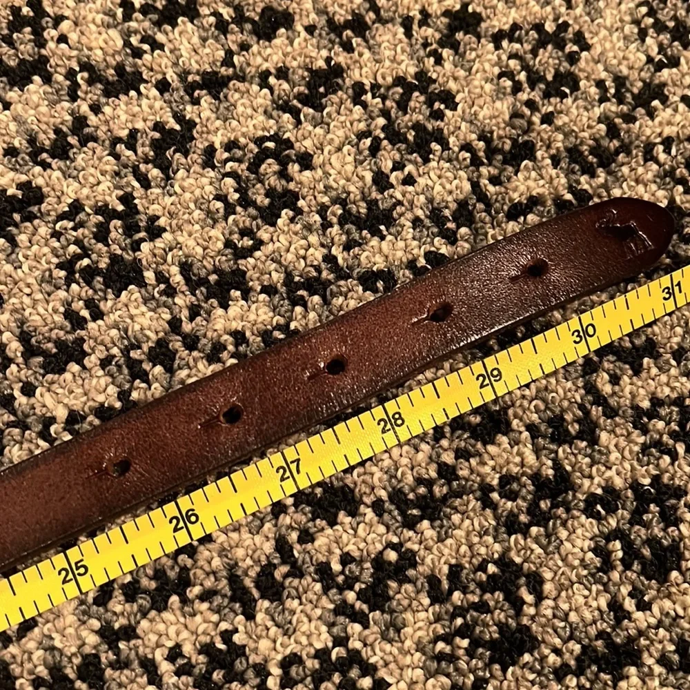 Abercrombie Kids Floral Genuine Leather Belt
